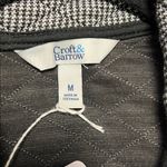 Croft & Barrow Craft & Barrow Women’s Black and White Quilted Vest  Size: Medium Photo 1