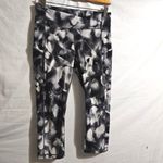 Lululemon Speed Up Crop 21" Blush Blossom Alpine White Black Blue Size 8 Photo 3
