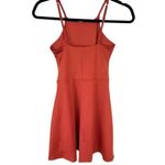 Girlfriend Collective  Naomi Lined Mini Workout Dress in Lava Red L Photo 3