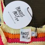 Princess Polly  Pareem Mini Dress US 4‎ Crochet Stripe Sexy Cottagecore Knitwear Photo 2