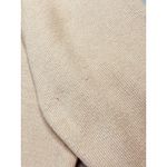 GB  Camel Tan Ribbed Tunic Sweater Dress Small Balloon Sleeves High Neck Trendy Photo 7