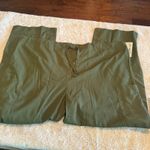 Butter Soft New  Stretch Scrub Pants 2 pair olive green Unisex sz XL cargo Photo 2