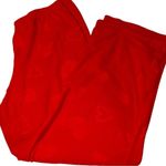 Pink k 2 piece set red cozy pjs with cute heart design. Size L Photo 3