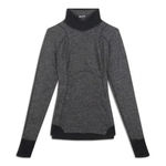 Lululemon  Gray Full Zip Training Jacket Sweater Two Tone Running Yoga Track Photo 1