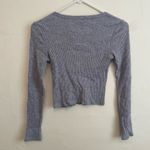 Forever 21  Cozy Knit Henley Long Sleeve Shirt Photo 4
