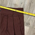 Commense Brown high waisted shirts Medium NWT Photo 4