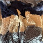 Zenana Outfitters NWT Women's Cozy Striped Cardigan - Navy, Gray, Cream Large Photo 5