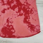 American Apparel NWOT 50/50 Custom Red Bleach Tie Dye Crinkle Tank Top Medium Photo 1