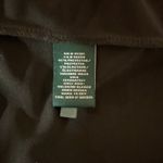 Ralph Lauren Lauren Women's V Neck Jersey Surplice Chic Midi Dress Black Size 10 Photo 8