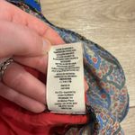 Free People NWT  Dance This Way Printed Skirt Red Ruffle Mini Size 12 *READ Photo 6