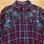 ZARA  Beaded Plaid Mini Dress Size Small Photo 2