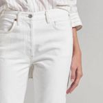 Citizens of Humanity NWT  Charlotte High‎ Rise Straight Leg White Jeans 33 School Photo 3