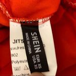 SheIn Red Maxi Dress Photo 4