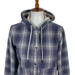 The North Face  Jacket Small Blue Hooded Fleece Outdoor‎ Hiking Photo 1