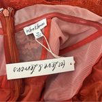 For Love & Lemons NEW NWT  x Revolve Bustier Gown In Rust Photo 10