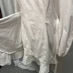 Princess Polly  The Villa Mini Dress Womens 8 White Long sleeve Preppy‎ summer Photo 8