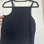 Madewell Texture And Thread Navy Tank Top Photo 0