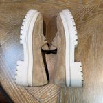 Portland Leather Goods Patina Zoe Suede Lug Loafer Chunky Tan Size 10 Photo 9