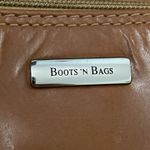 Boots 'N Bags Brown Leather Purse Bag 14x6x4.5 Colombia Footed Photo 9