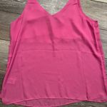 Stella Luce Pink V-neck Tank Cami Photo 2