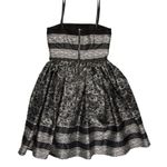 Red Valentino $895  Strapless Full Skirt Jacquard Dress IT 40, Sz 2 Photo 6