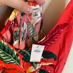 Old Navy Tropical Pink/Orange and Colorful Maxi Dress Photo 4