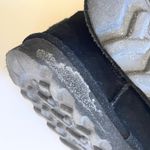 BEARPAW Elle Tall Winter Boots Suede Sheepskin Lined Black Womens 9 Warm Cozy Photo 14