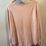 Pink Clover XL Valencia Pink Curved Hem Sweater Photo 6