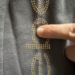 Bebe  Jogger Sweatpants Fleece Activewear Pants Rhinestones Women’s size Small Photo 2