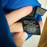 Ralph Lauren Blue Button Up White Nautical Embroidered Long Sleeve Shirt Size 10 Photo 9