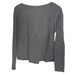 PINK - Victoria's Secret Victoria's Secret Pink Women's M Sleep‎ Long Sleeve Top Grey Loungewear Comfy Photo 2