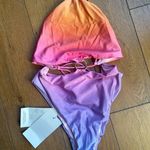 Baobab Kira One Piece Monokini Rainbow Fiesta Womens Size Large Pink Photo 3