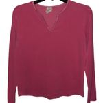 Faded Glory Pink PJ Top Size Large Photo 2