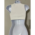 ZARA  Limited Edition Seamless Crop Top Viral Rhinestone Fringe Hem Sz XS/S Photo 5