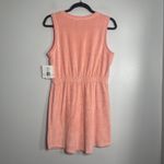 Beyond Yoga Out Of Town Dress Small Peach NEW Sleeveless Terrycloth Beach Lounge Photo 4