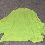 Womens neon yellow workout top Size L Photo 1