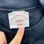 Vintage sugar ridge full button sun flower floral long sleeve sweater shirt lg Black Photo 3