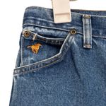 Wrangler Vintage  Blue Jeans Straight Leg Size 16 Misses Photo 3
