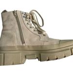 Treasure & Bond Raegin Suede Combat Boots Booties Lace Up Winter Leather 7.5 Tan Photo 8