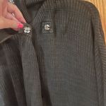 Free People ‘Suzie’ Oversized Poncho Jacket Cape in Washed Black Size XS/Small Photo 6