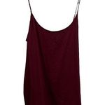 Old Navy  tunic length scoop neck maroon cami size XXL Photo 0