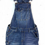 Wallflower M Blue Denim Shortalls Overalls Size 8 Photo 0