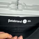 Betabrand NEW W0076-BK Black Straight Leg Classic Dress Yoga Pants Large Photo 6