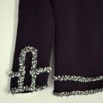 Tory Burch Women’s Button Front Long Sleeve Tweed Blazer Jacket Black Size XS Photo 6