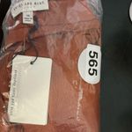 Skies Are Blue  Brown Asymmetrical Pencil Skirt Photo 3