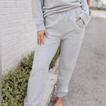Abela Story + Co On Repeat Jogger Sweatpants Light Grey Size Medium Photo 0