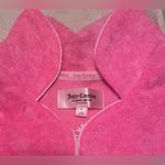 Juicy Couture  Sleepwear Pink Terry Clothish Women’s Loungewear Pajama Set; XL Photo 3