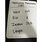 Anthropologie Cartonnier Pants Women 2 Orange Charlie Crop Flare Cotton Blend Photo 8