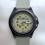 Timex  expedition women’s date watch 32mm black tone case gray silicone band runs Photo 0