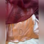 Jenny Yoo Red & Pink Silk Sleeveless Babydoll Midi Dress w/ Bow Coquette Y2K-10 Photo 5